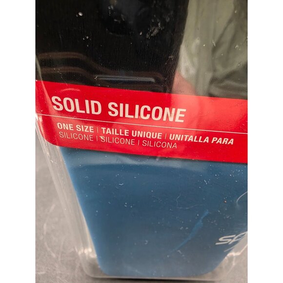 Speedo Solid Silicone Swim Cap One Size Lightweight Latex-Free Durable Performan - Picture 2 of 7